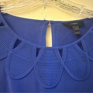 J.Crew Blue Sleeveless Top